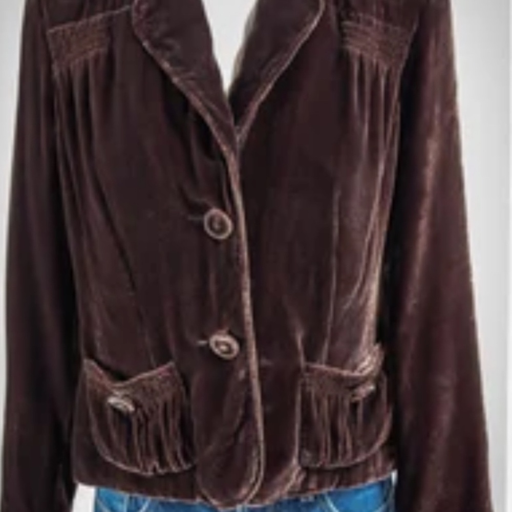 L Susan Lewis Vintage 90’s Velvet Blazer